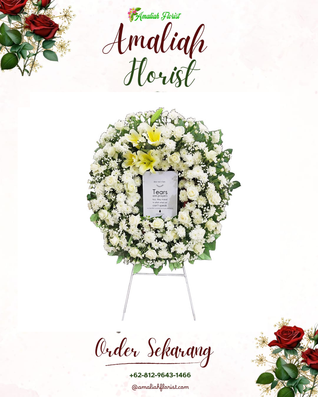 Krans Bunga Duka Margoyoso